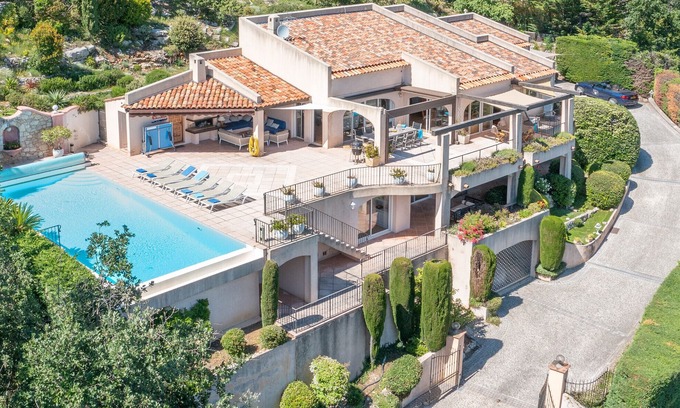 Speracedes Villa | Villa Lou Bea - Villa de luxe avec vue panoramique à Cabris