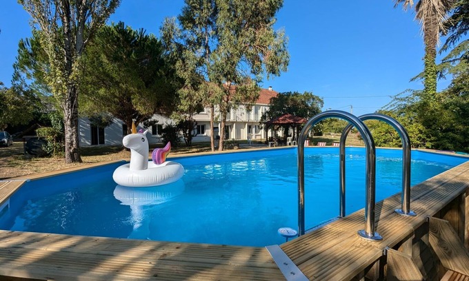 Port-Sainte-Marie Maison | Villa Louisiane - Maison avec piscine