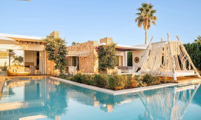 Cala Comte Maison | Villa Mykonos: superbe villa design dans l'ouest magique de l'île