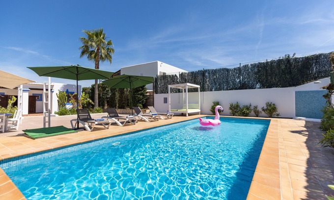 Sant Rafael de Sa Creu Villa | Villa Miguel - Quatre Chambres Villa, Couchages 7