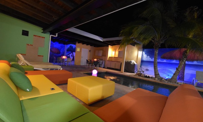 Palm Beach Villa | Villa Monplaisir - Emplacement retiré près de Palm Beach