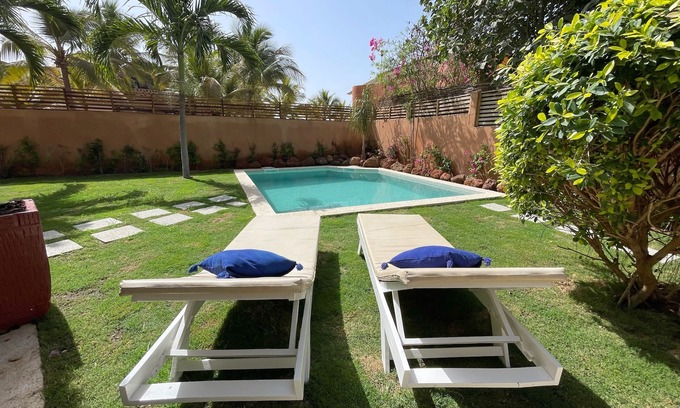 Saly Villa | Résidence du Port facing the sea - lady of the house - cook included
