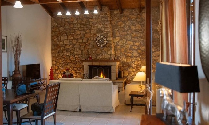 Kalavrita Villa | Villa Nausika - Tranquil Peloponnese Stone Nest