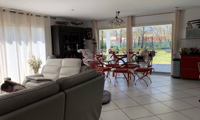 Saugnacq-et-Muret Maison | villa proche lac de biscarrosse grand jardin