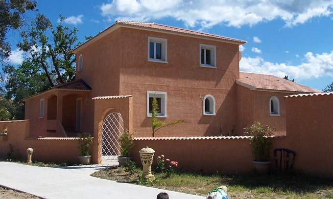Moriani-Plage Villa | Villa près de la plage Moriani avec piscine
