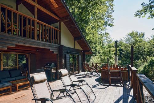 Tsumagoi Appartement | Villa Noël Kitakaruizawa Seiryu Sauna & Open Air Bath