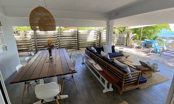 Roches Noires Villa | Villa Ô'Lagon Sur la plage