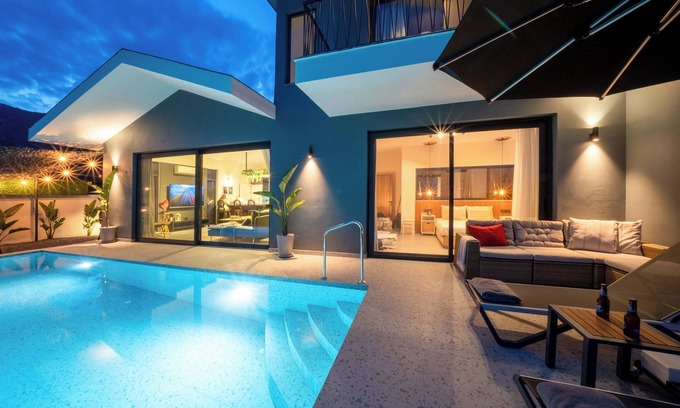 Fethiye Villa | Villa Oxy &Seaview Private Heated indoor Pool