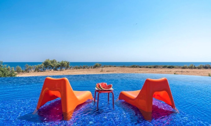 Kefalonia Villa | Villa Paliki Sunset - Cinq Chambres Villa, Couchages 10