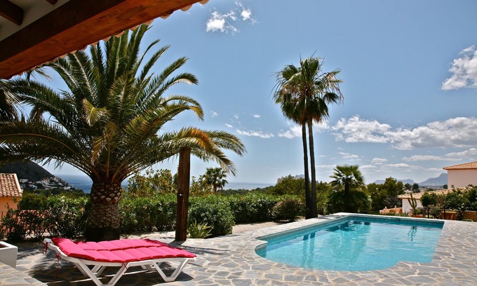 El Portet Maison | Villa Paloma avec vue sur la mer à El Portet, Moraira