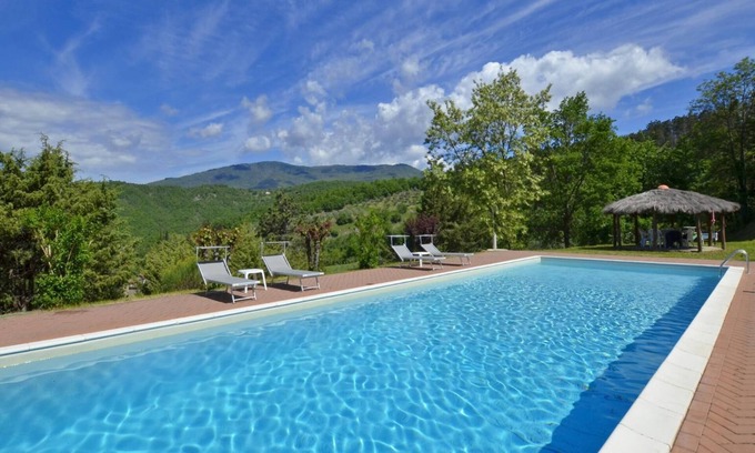 Anghiari Villa | Villa Piombona - Quatre Chambres Villa, Couchages 8