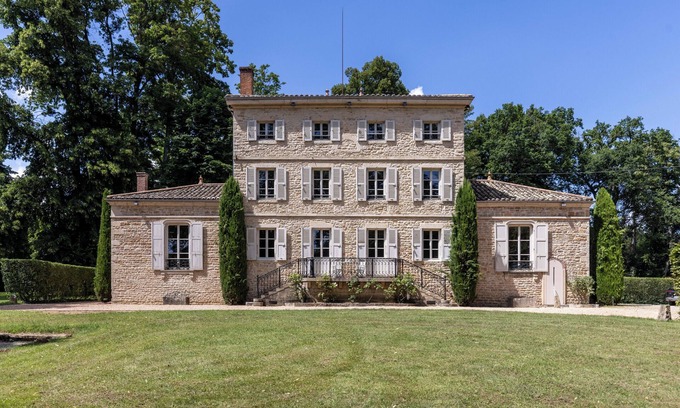 Pont-de-Vaux Villa | Villa Rozet - Magnifique Maison Bourgeoise du Xixème Siècle - Bourgogne / Bresse