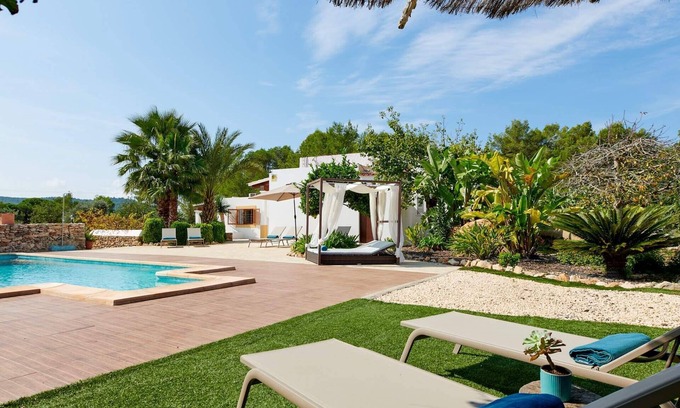 Sant Rafael de Sa Creu Villa | Villa Sa Cuina - Quatre Chambres Villa, Couchages 8
