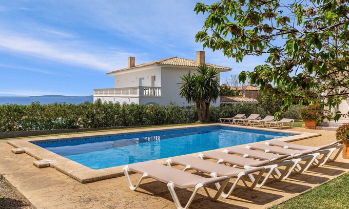 Badia Blava Villa | Villa 'Sa Torre' avec vue sur les montagnes, piscine privée et Wi-Fi