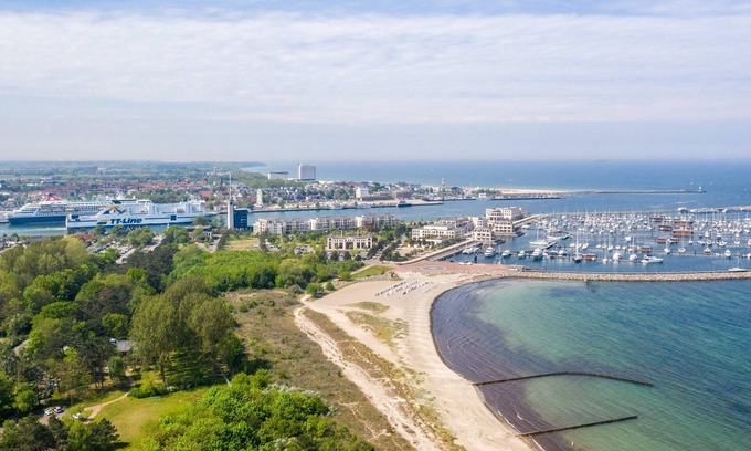 Hohe Dune Appartement | Villa Schmidt Warnemünde I: Traumhaftes Apartment mit Wellness Direkt am Meer