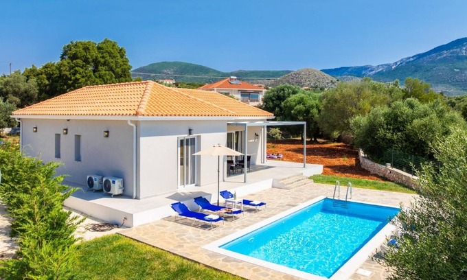 Leivathos Villa | Villa Tania Dio - Deux Chambres Villa, Couchages 5