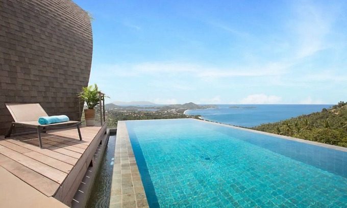 Chaweng City Center Villa | Villa Tao @ Comoon 3 Br vue imprenable sur la mer