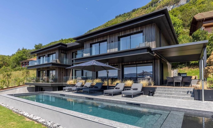Talloires-Montmin Maison | Villa Tomar - vue lac