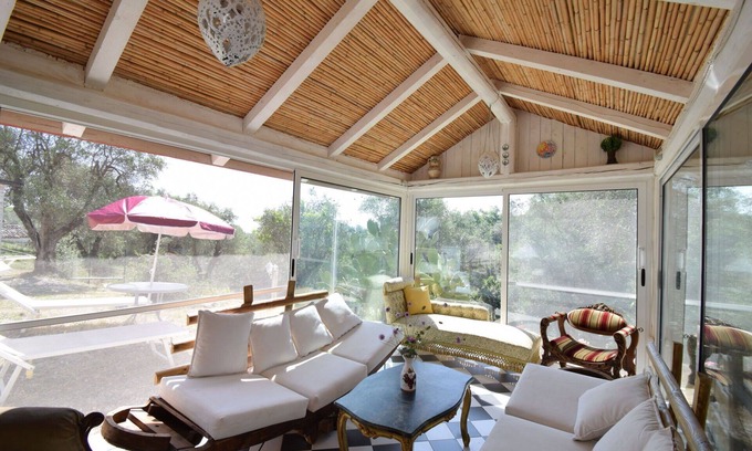 Pisticci Villa | Villa Tre Archi In Pisticci with A/C