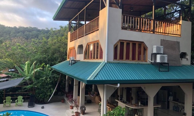 Playa Hermosa Cobano Maison | Villa VidaAnanda in the heart of Playa Hermosa, Cobano