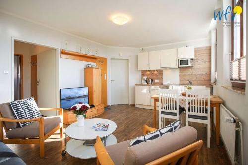 Borkum Appartement | Villa van Harten Ferienwohnung "Bootsmann"