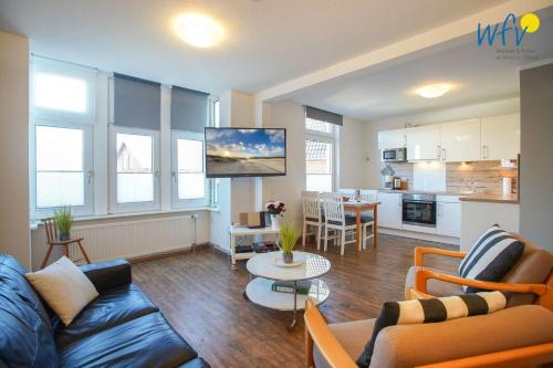 Borkum Appartement | Villa van Harten Ferienwohnung "Stueuermann"