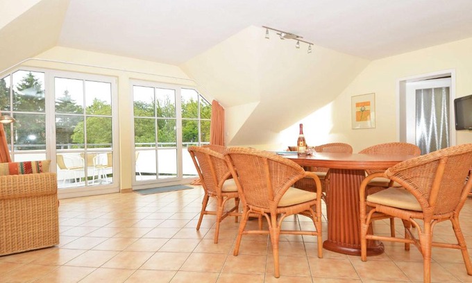 Lauterbach Appartement | Villa Vilmblick - Wohnung 23 mit Meerblick-Balkon