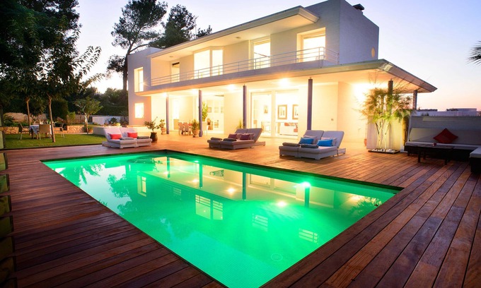 San Antonio Bay Villa | Walk à la plage et piscine d'eau salée