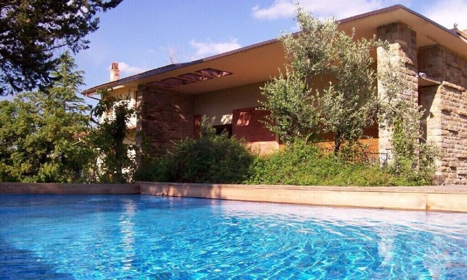 Pergine Valdarno Villa | Villa avec piscine, climatisation, à distance de marche de la ville
