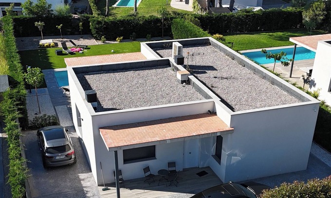 Mas Pinell Villa | Villa avec Piscine à 5 minutes à pied de la plage de Mas Pinell !