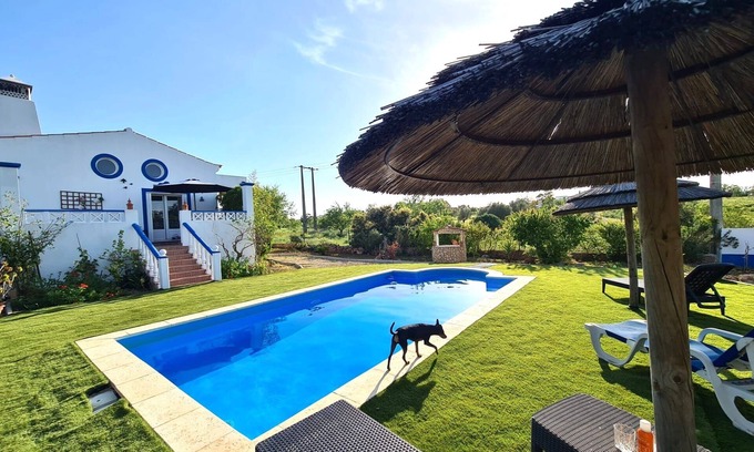 Algoz Villa | Piscine privée, barbecue, wi-fi, air conditionné, 10 m Albufeira, Galé, Zomarine
