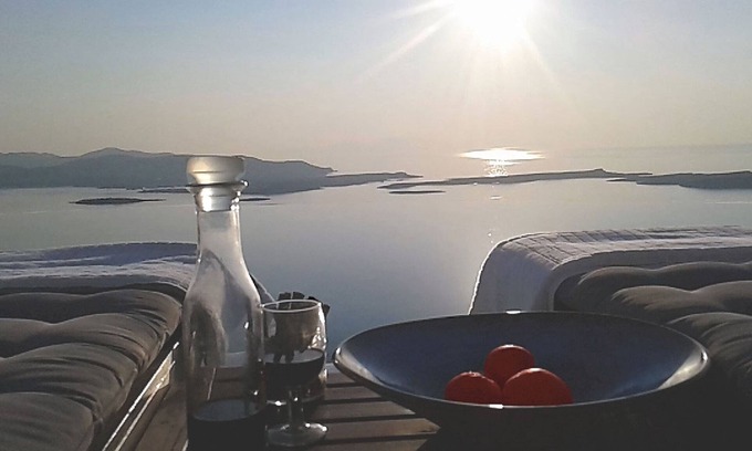 Nea Cryssi Akti Villa | Villa avec piscine à débordement et vue imprenable, 360 degrés, 16 Cyclades