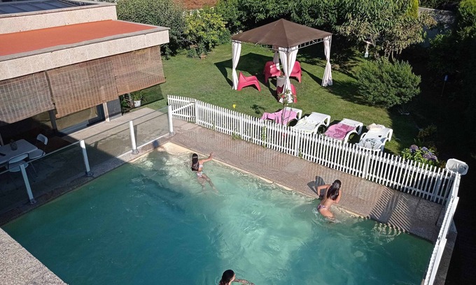 Santa Cristina de Cobres Maison | Villa avec piscine et divertissement Ría de Vigo