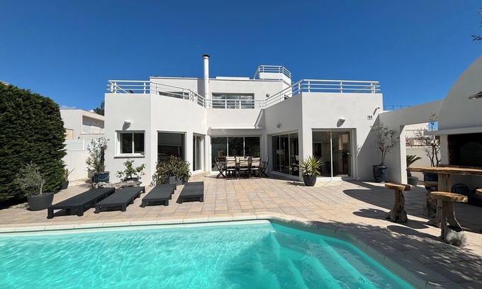 Le Grand Travers Villa | Villa avec piscine proche plage - Le Grand Travers