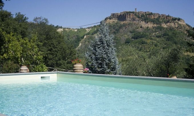 Bagnoregio Villa | villa avec piscine à civita di bagnoregio