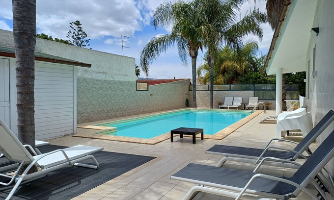 Fontane Bianche Villa | Villa with pool 300 mt from the sea 12 beds - Air conditioning WiFi free