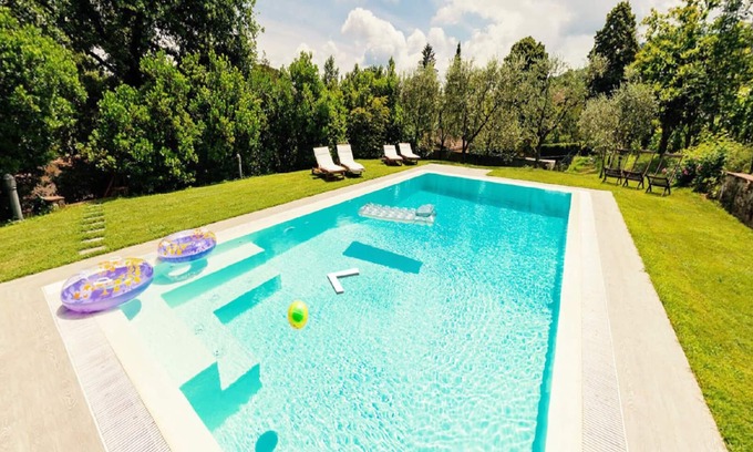 SantʼAndrea di Compito Villa | Villa avec piscine privée à Lucques, offres spéciales!