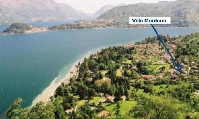 Griante Maison | Villa avec la vue sur le lac et dans le parc naturel de San Martino
