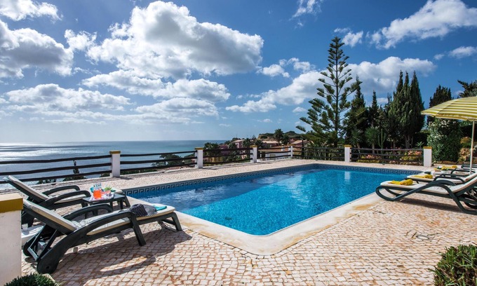Praia da Luz Villa | Villa avec splendide vue mer et piscine, Luz, Lagos