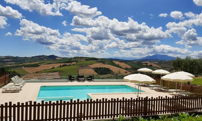 Carassai Maison | Villa with stunning views and private pool