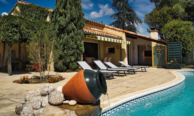 Cabrieres Villa | villa avec piscine privée classée 3 étoiles site officiel des hébergements