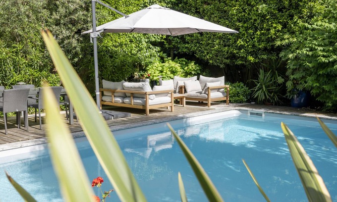 Saint Seurin - Fondaudege Villa | Villa avec Piscine, jardin au calme, climatisé, parking