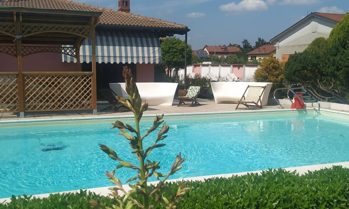 Dusino San Michele Villa | Villagabriella two villas, an exclusive pool in the park to die for!