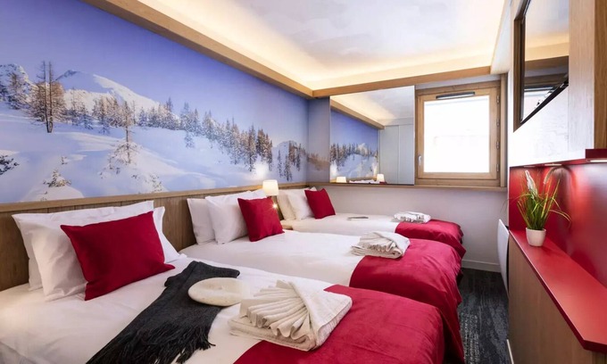 Plangagnant Appartement | Chambre 3 personnes - pension complète