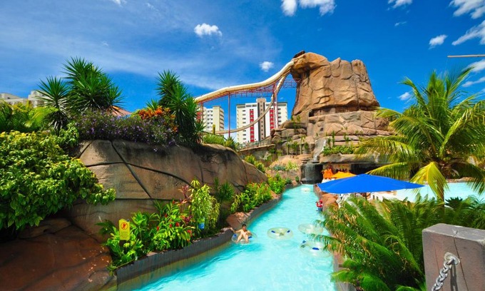 Prive das Caldas Appartement | Villas diRoma com um dia no Acqua Park, Splash e Slide