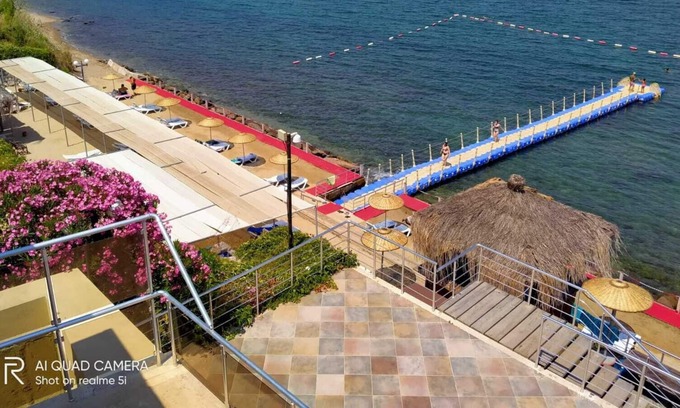 Milas Appartement | 2+1 Apartment (V) with Lake and Nature View in Bodrum Flamingo Country Club