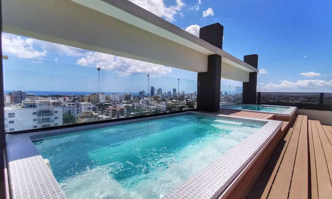 Santo Domingo Appartement | Vistas al Caribe yLujo en Panorama 310