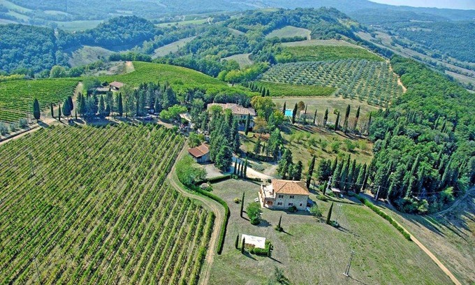 San Gimignano Appartement | Vittoriana 3 - Ferme avec piscine à San Gimignano, Toscane