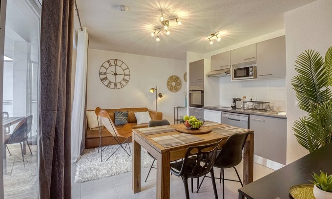 Quartier Croix-Daurade Appartement | Voltaire-Bel apt à Borderouge