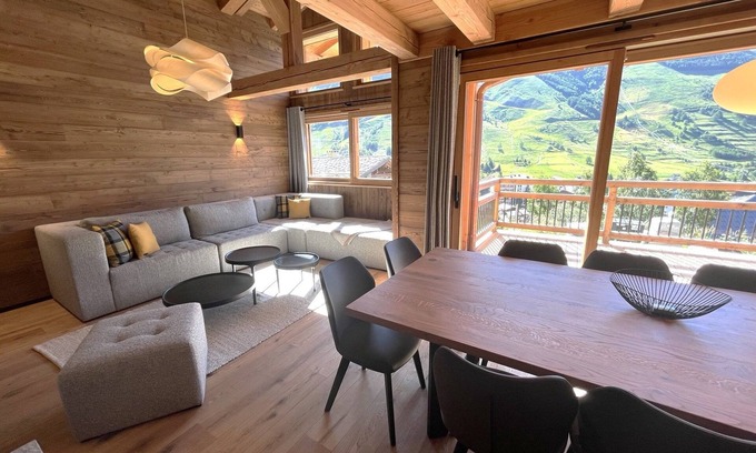 Les Deux Alpes Copropriété | Vue exceptionnelle ! Chalet moderne + sauna privé